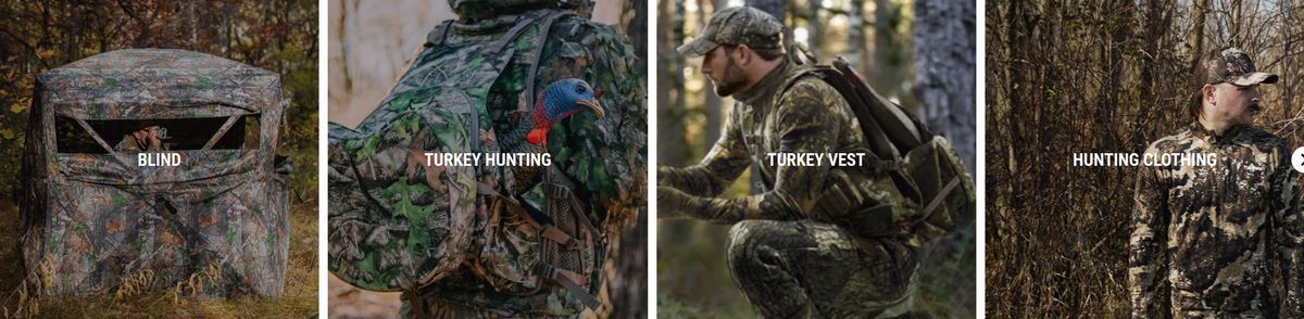 Comparison of TideWe hunting blind models showing different capacity and sightline configurations